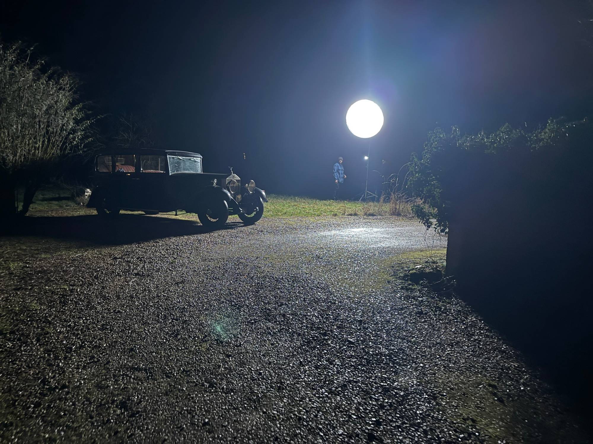 Down the Wooden Hill BTS Photo